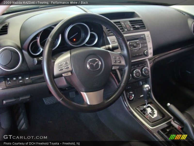 Performance White / Black 2009 Mazda MAZDA6 i Touring