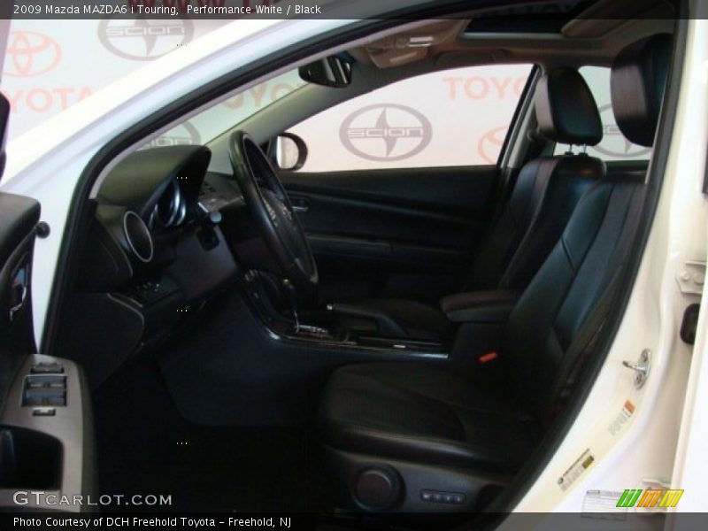 Performance White / Black 2009 Mazda MAZDA6 i Touring