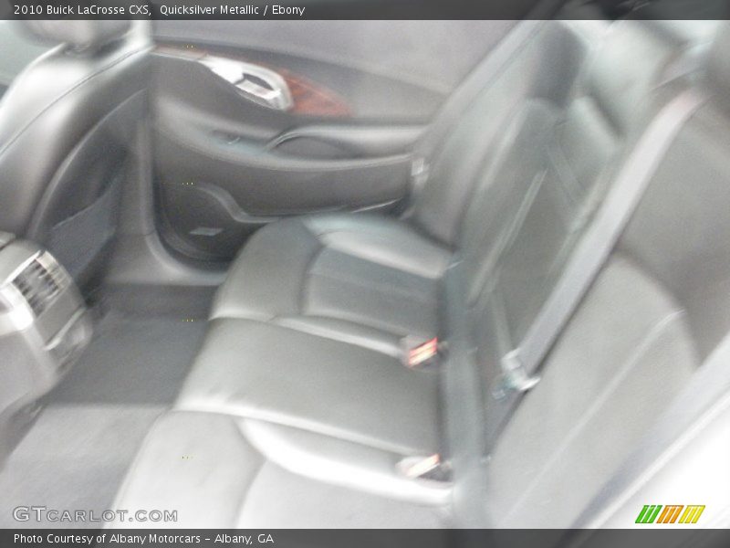 Quicksilver Metallic / Ebony 2010 Buick LaCrosse CXS