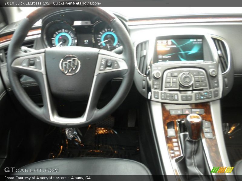 Quicksilver Metallic / Ebony 2010 Buick LaCrosse CXS