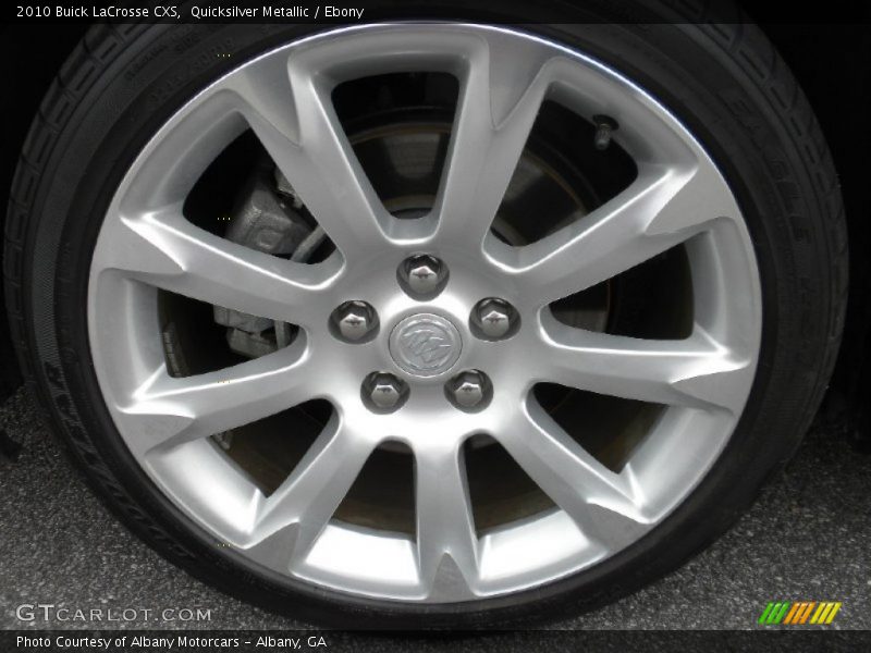 Quicksilver Metallic / Ebony 2010 Buick LaCrosse CXS
