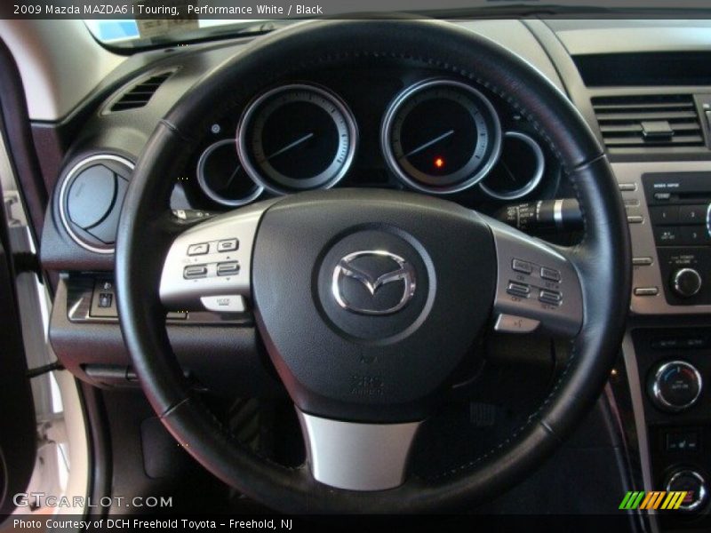 Performance White / Black 2009 Mazda MAZDA6 i Touring