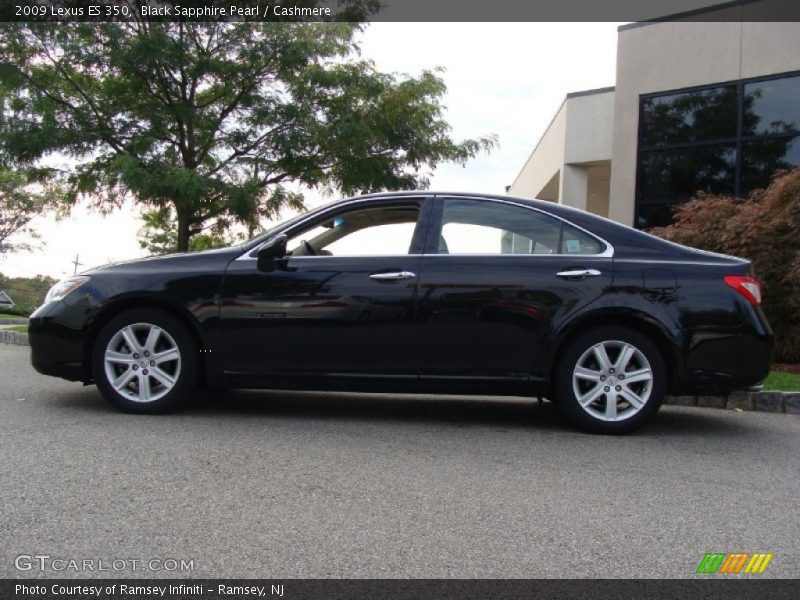 Black Sapphire Pearl / Cashmere 2009 Lexus ES 350