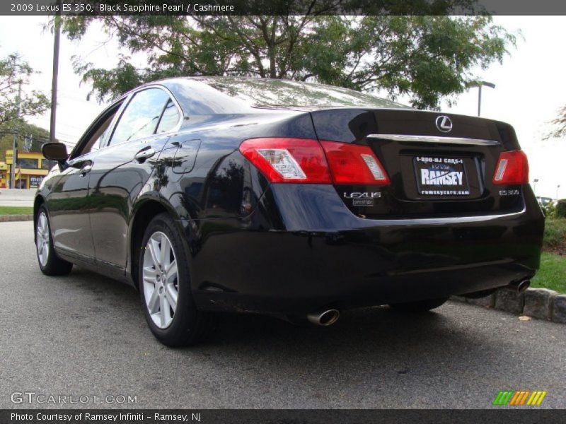 Black Sapphire Pearl / Cashmere 2009 Lexus ES 350