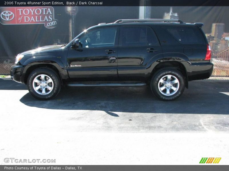 Black / Dark Charcoal 2006 Toyota 4Runner Sport Edition