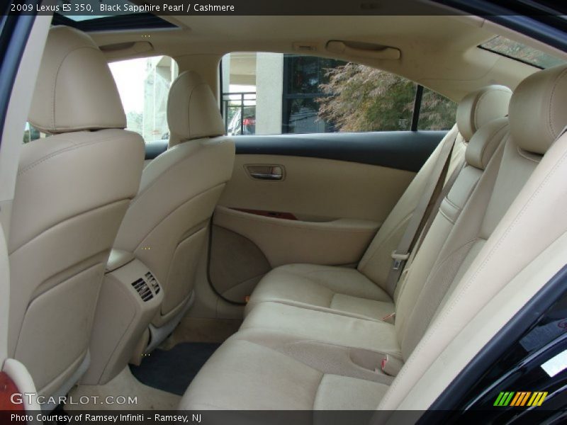 Black Sapphire Pearl / Cashmere 2009 Lexus ES 350