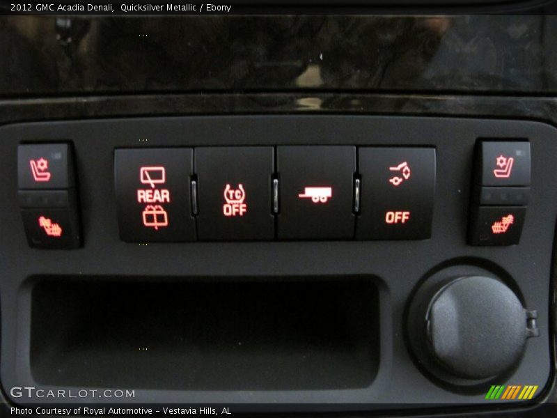 Quicksilver Metallic / Ebony 2012 GMC Acadia Denali