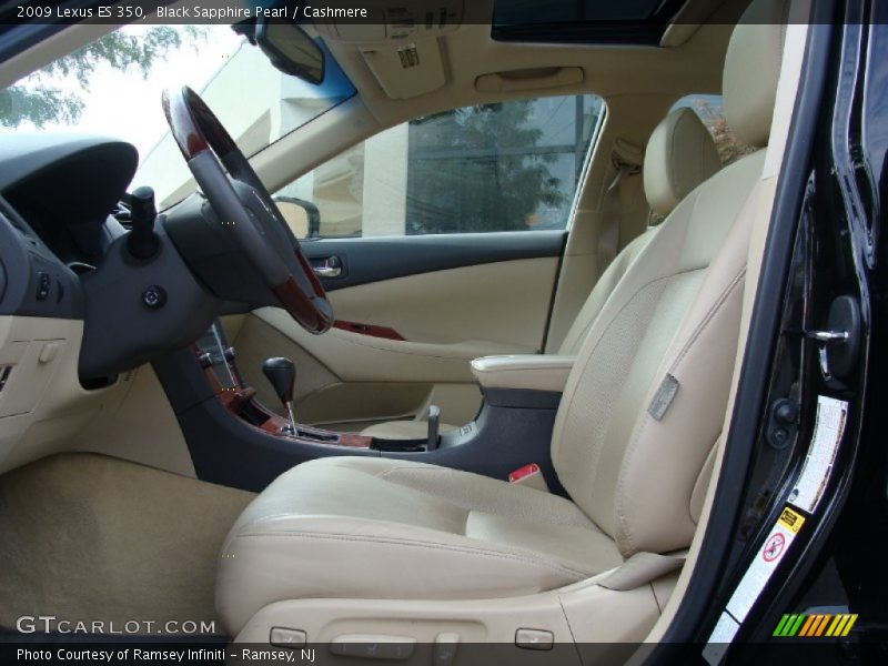 Black Sapphire Pearl / Cashmere 2009 Lexus ES 350