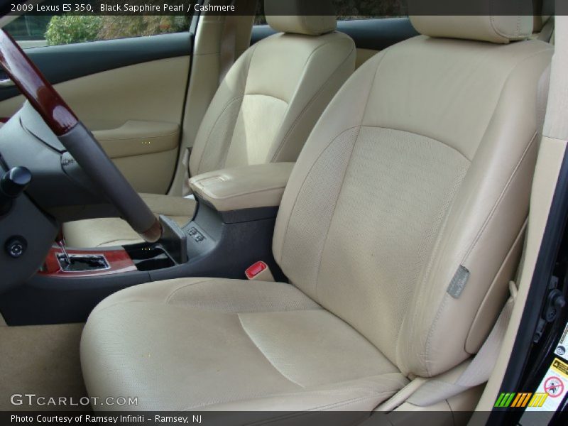 Black Sapphire Pearl / Cashmere 2009 Lexus ES 350