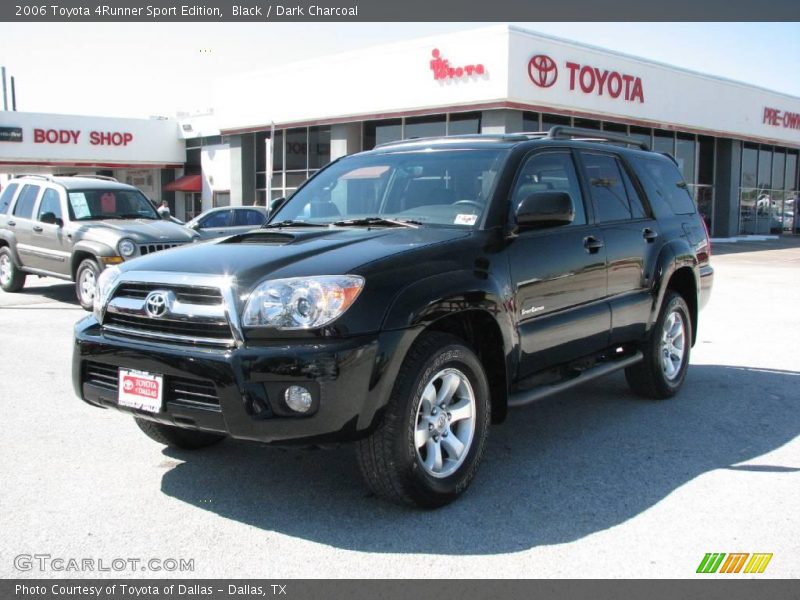 Black / Dark Charcoal 2006 Toyota 4Runner Sport Edition