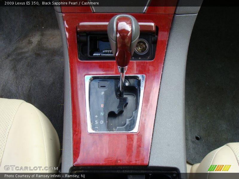 Black Sapphire Pearl / Cashmere 2009 Lexus ES 350