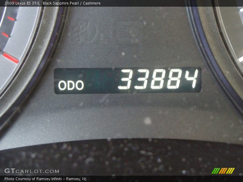 Black Sapphire Pearl / Cashmere 2009 Lexus ES 350