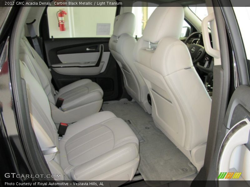Carbon Black Metallic / Light Titanium 2012 GMC Acadia Denali