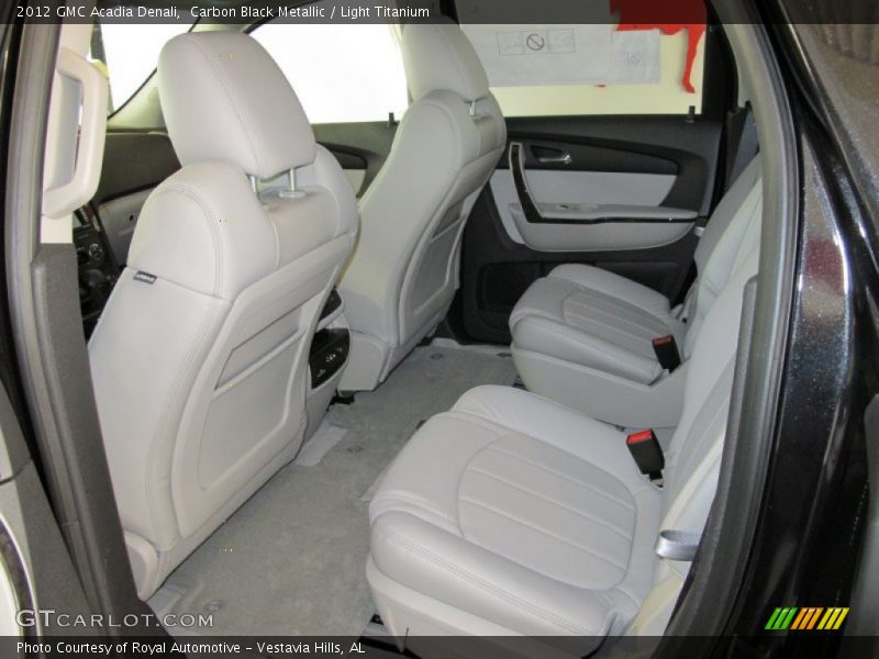 Carbon Black Metallic / Light Titanium 2012 GMC Acadia Denali
