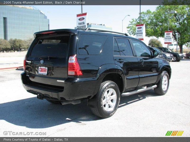 Black / Dark Charcoal 2006 Toyota 4Runner Sport Edition