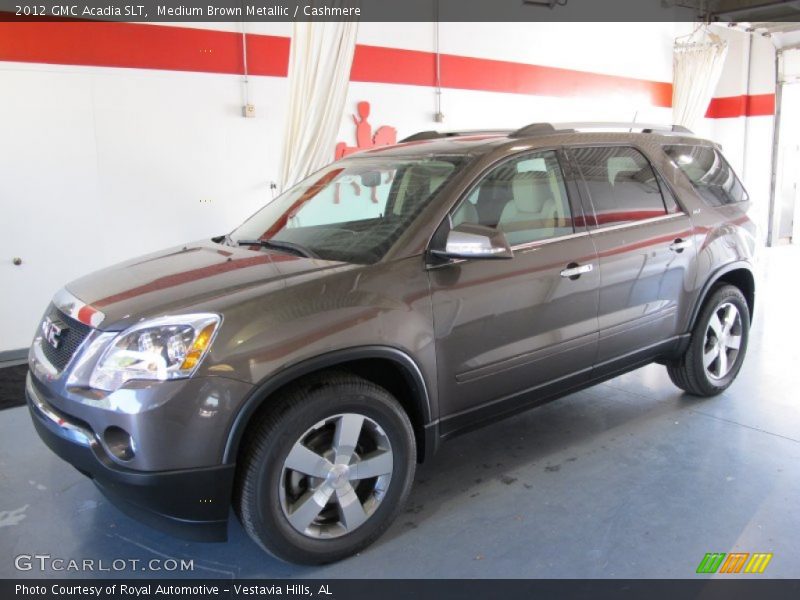 Medium Brown Metallic / Cashmere 2012 GMC Acadia SLT