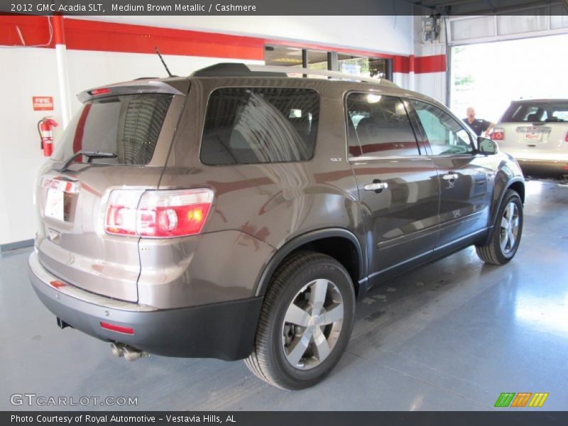 Medium Brown Metallic / Cashmere 2012 GMC Acadia SLT