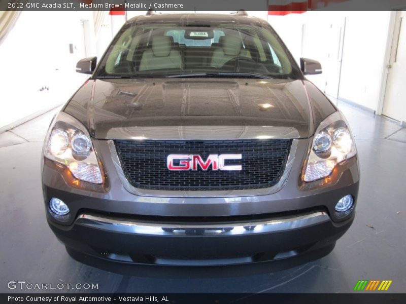 Medium Brown Metallic / Cashmere 2012 GMC Acadia SLT