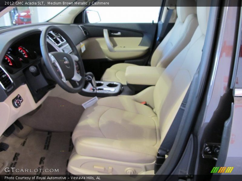 Medium Brown Metallic / Cashmere 2012 GMC Acadia SLT