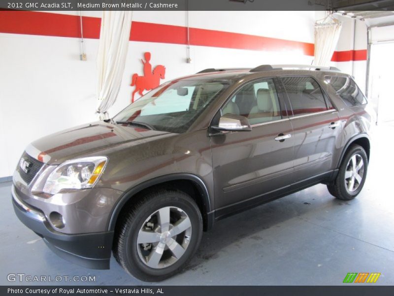Medium Brown Metallic / Cashmere 2012 GMC Acadia SLT