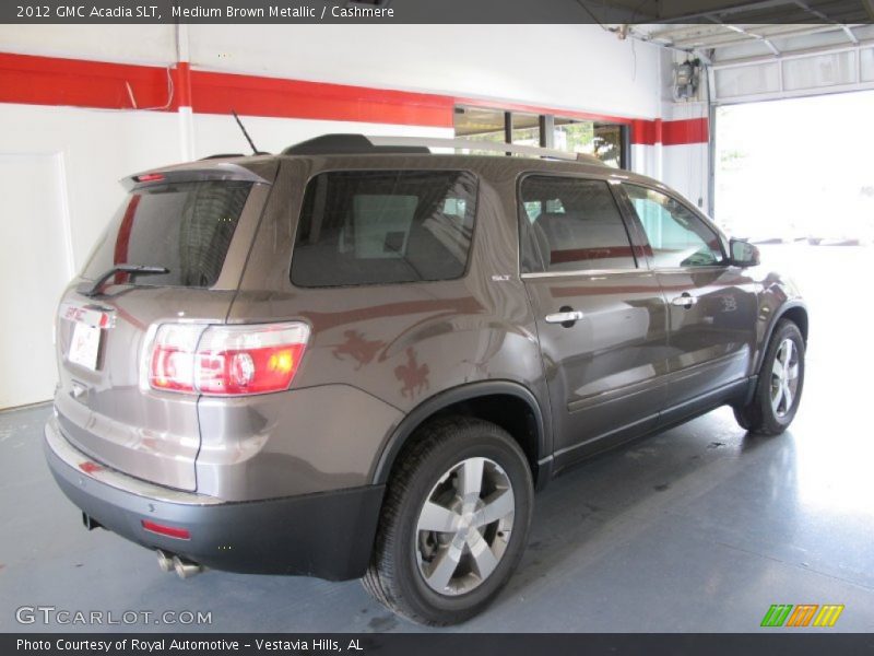 Medium Brown Metallic / Cashmere 2012 GMC Acadia SLT