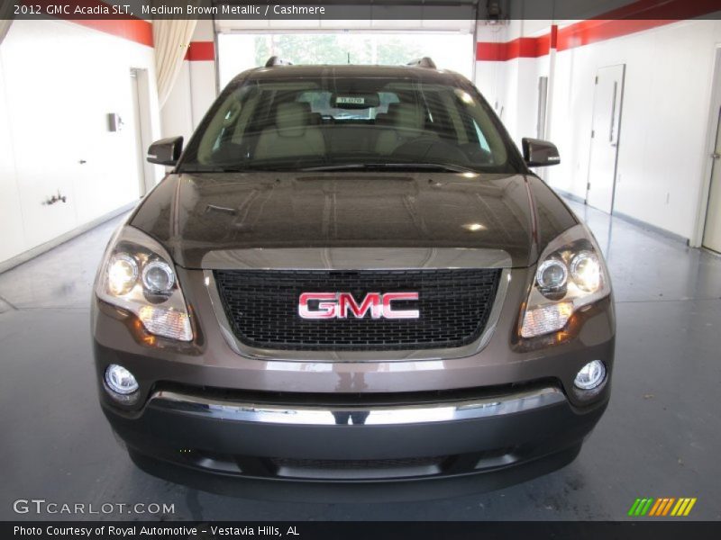 Medium Brown Metallic / Cashmere 2012 GMC Acadia SLT
