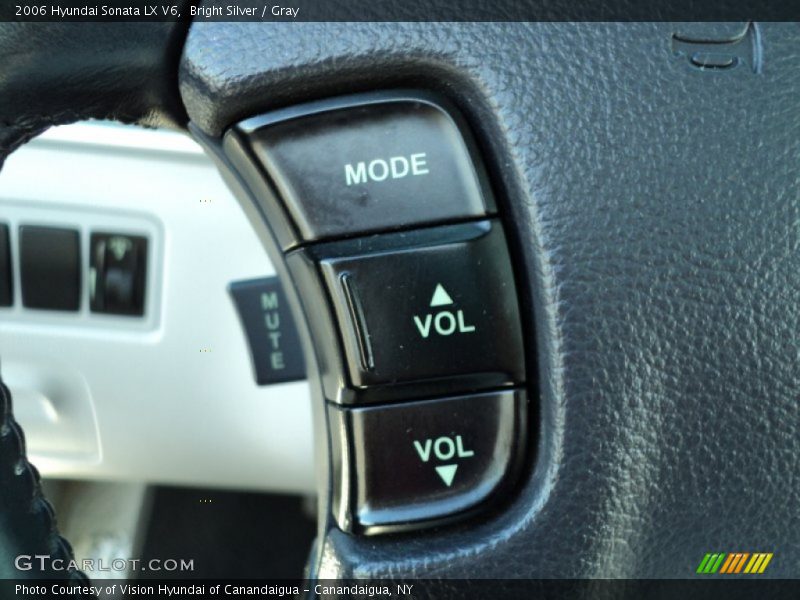 Bright Silver / Gray 2006 Hyundai Sonata LX V6