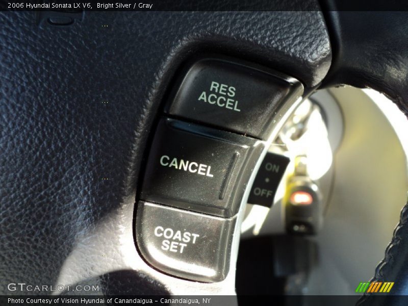 Bright Silver / Gray 2006 Hyundai Sonata LX V6