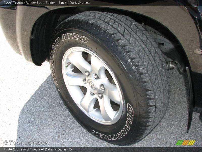 Black / Dark Charcoal 2006 Toyota 4Runner Sport Edition
