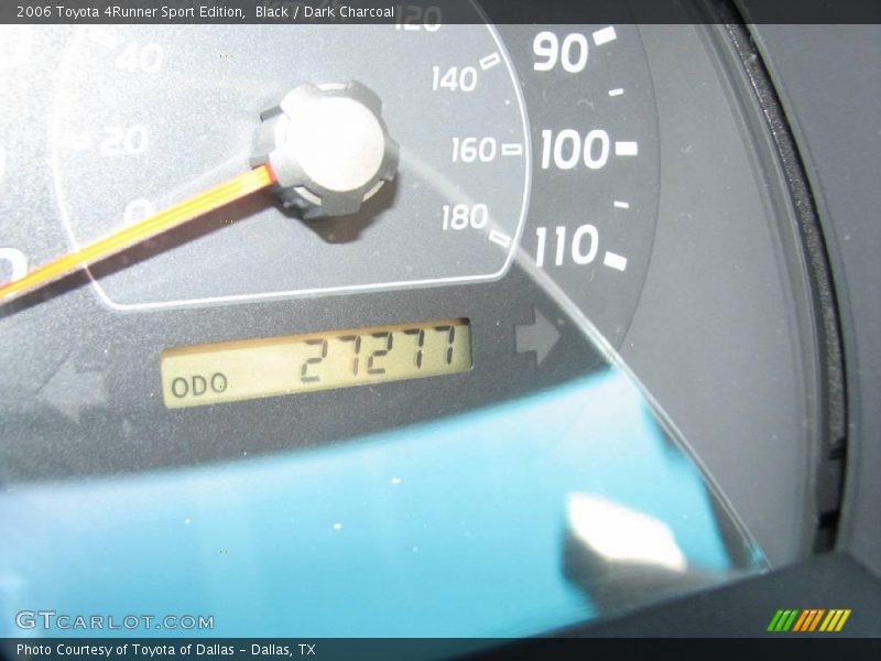 Black / Dark Charcoal 2006 Toyota 4Runner Sport Edition