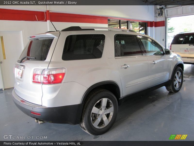 Quicksilver Metallic / Ebony 2012 GMC Acadia SLT