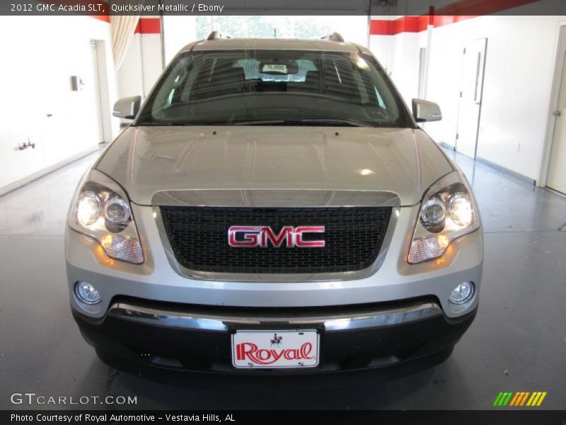 Quicksilver Metallic / Ebony 2012 GMC Acadia SLT