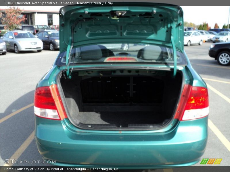  2004 Aveo Special Value Sedan Trunk