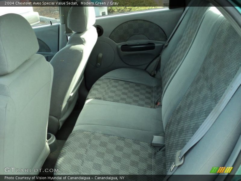  2004 Aveo Special Value Sedan Gray Interior