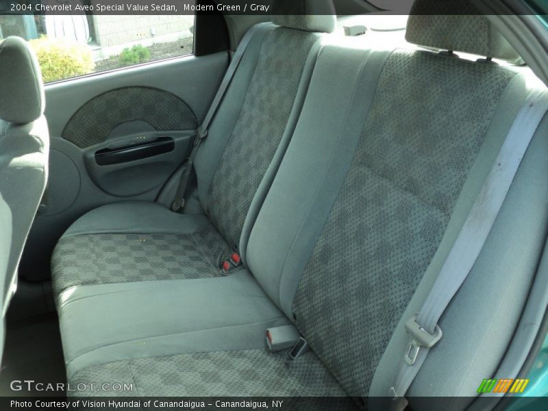  2004 Aveo Special Value Sedan Gray Interior