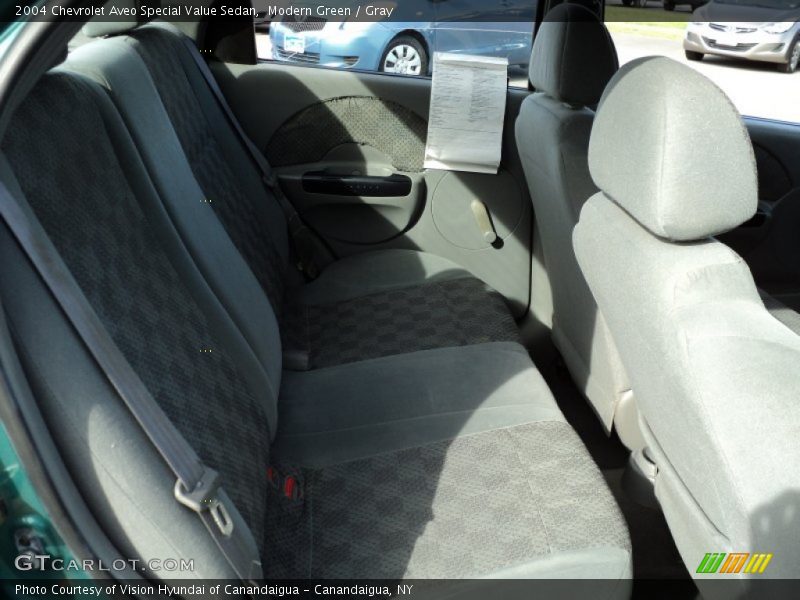 Modern Green / Gray 2004 Chevrolet Aveo Special Value Sedan
