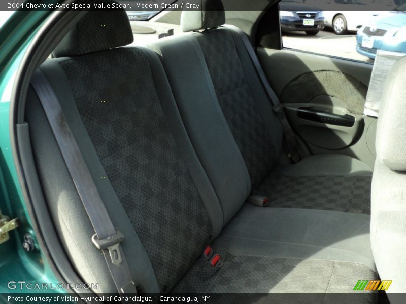 Modern Green / Gray 2004 Chevrolet Aveo Special Value Sedan