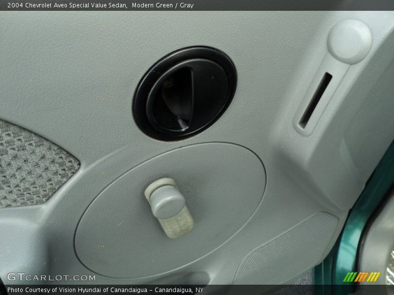 Modern Green / Gray 2004 Chevrolet Aveo Special Value Sedan