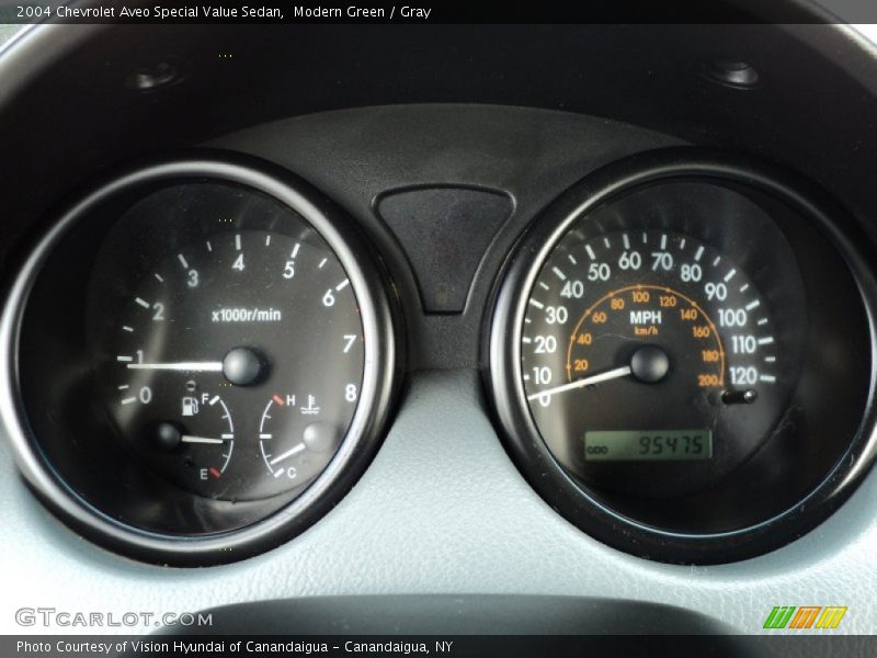  2004 Aveo Special Value Sedan Special Value Sedan Gauges