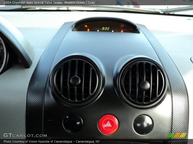 Modern Green / Gray 2004 Chevrolet Aveo Special Value Sedan