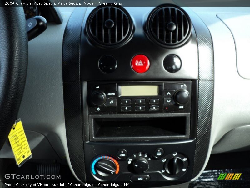 Controls of 2004 Aveo Special Value Sedan