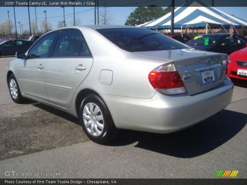 Lunar Mist Metallic / Gray 2005 Toyota Camry LE