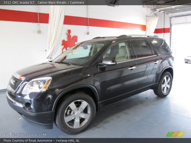 Carbon Black Metallic / Cashmere 2012 GMC Acadia SLT