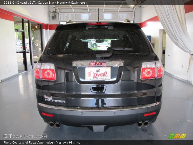 Carbon Black Metallic / Cashmere 2012 GMC Acadia SLT