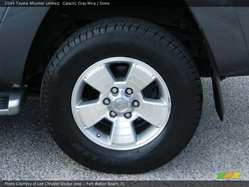 Galactic Gray Mica / Stone 2004 Toyota 4Runner Limited
