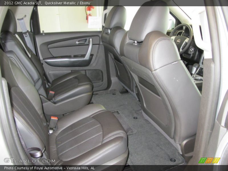 Quicksilver Metallic / Ebony 2012 GMC Acadia SLT