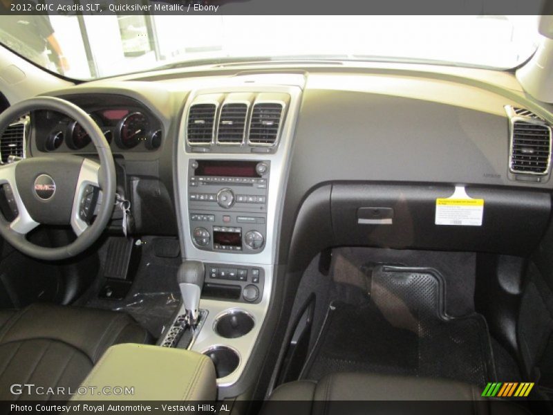 Quicksilver Metallic / Ebony 2012 GMC Acadia SLT