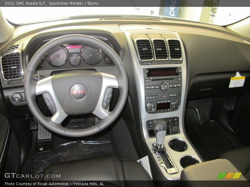 Quicksilver Metallic / Ebony 2012 GMC Acadia SLT
