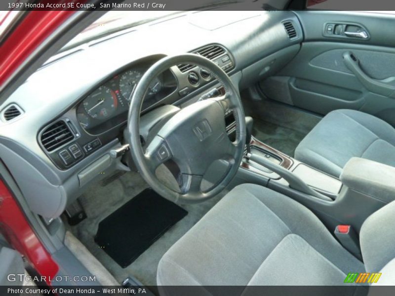 Gray Interior - 1997 Accord SE Coupe 