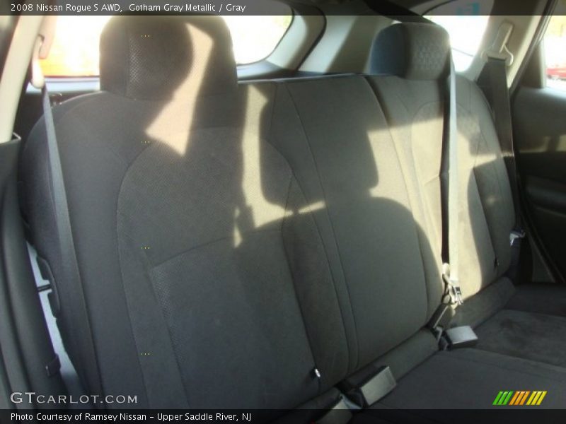 Gotham Gray Metallic / Gray 2008 Nissan Rogue S AWD